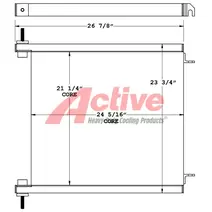 Engine Oil Cooler John Deere 360 Active Radiator