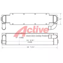 Charge Air Cooler (ATAAC) John Deere 850K Active Radiator