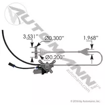 Door Window Regulator, Front Kenworth T600