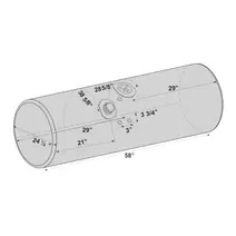 Fuel Tank KENWORTH T600 LKQ Plunks Truck Parts And Equipment - Jackson