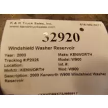 Windshield Washer Reservoir KENWORTH W900 K &amp; R Truck Sales, Inc.