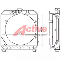 Radiator Kubota 05REP3 Active Radiator