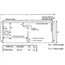 Fuel Tank PETERBILT  LKQ Plunks Truck Parts And Equipment - Jackson