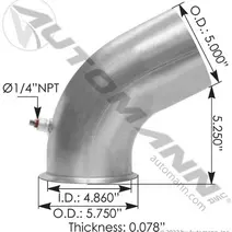 Exhaust Pipe PETERBILT 377 LKQ Western Truck Parts