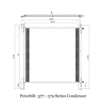 Air Conditioner Condenser PETERBILT 379 Frontier Truck Parts