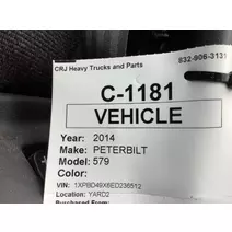 Complete Vehicle PETERBILT 579 Crj Heavy Trucks And Parts