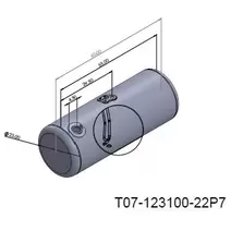 Fuel Tank PETERBILT 95-104 GALLON LKQ Evans Heavy Truck Parts