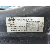 Axle Assembly, Rear (Front) RABA 360.20.330 LKQ Evans Heavy Truck Parts