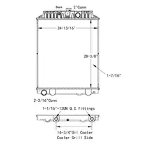 RADIATOR ASSEMBLY UD-NISSAN UD1800