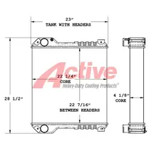 Radiator Volvo CE BL60 Active Radiator