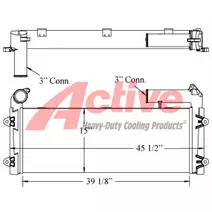 Charge Air Cooler (ATAAC) Volvo CE EC240B Active Radiator