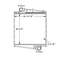 Charge Air Cooler (ATAAC) VOLVO VN Series Frontier Truck Parts