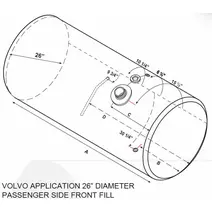 Fuel Tank VOLVO VNL 2004-2018 LKQ Acme Truck Parts