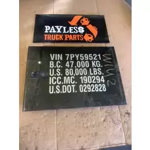 Miscellaneous Parts WESTERN STAR TRUCKS 4900SF Payless Truck Parts