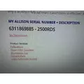 ALLISON 2500RDS Transmission Assembly thumbnail 5