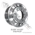 AUTOMANN 22.5X8.25 Stud Pilot Wheel thumbnail 1