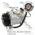 AUTOMANN 7H15 AIR CONDITIONER COMPRESSOR thumbnail 4