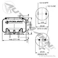 AUTOMANN AB1DK20D-9616 AIR BAG (SPRING) thumbnail 2