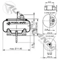 AUTOMANN AB1DK20H-9675 AIR BAG (SPRING) thumbnail 2