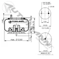 AUTOMANN AB1DK23H-8197 AIR BAG (SPRING) thumbnail 2