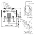 AUTOMANN AB1DK23I-9069 AIR BAG (SPRING) thumbnail 2