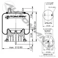 AUTOMANN AB1DK23K-9194 AIR BAG (SPRING) thumbnail 1