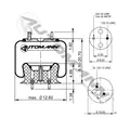 AUTOMANN AB1DK23K-9213 AIR BAG (SPRING) thumbnail 2