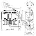 AUTOMANN AB1DK23M-9375 AIR BAG (SPRING) thumbnail 1