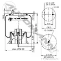 AUTOMANN AB1DK23P-9935 AIR BAG (SPRING) thumbnail 1