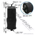 AUTOMANN ABSZ70-2622 AIR BAG (SPRING) thumbnail 1
