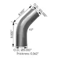 AUTOMANN ELBOW EXHAUST PIPE thumbnail 1