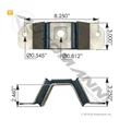 AUTOMANN FREIGHTLINER ENGINE MOUNTS, ENGINE (REAR) thumbnail 2