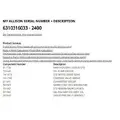 Allison 2400 SERIES Transmission Assembly thumbnail 1