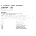  Transmission Assembly Allison 2400 SERIES for sale thumbnail