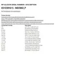 Allison MD3060P Transmission Assembly thumbnail 1