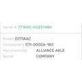 Axle Alliance RT40-4N Axle Assembly Housing thumbnail 7