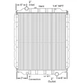 BLUE BIRD VISION RADIATOR ASSEMBLY thumbnail 3