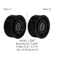CAT 8 GROOVE PULLEY thumbnail 1