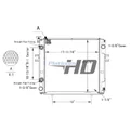 CAT FORKLIFT RADIATOR ASSEMBLY thumbnail 3