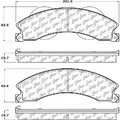 CHEVROLET Silverado 3500HD Brake Shoes thumbnail 3