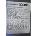 DETROIT DD16 Engine Assembly thumbnail 2