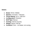 EATON FULLER RTOC16909A Transmission Assembly thumbnail 5
