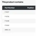EATON-SPICER R46170D DIFFERENTIAL PARTS thumbnail 2