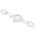 FORD E-450 Super Duty Axle Assembly, Rear (Single or Rear) thumbnail 1