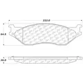 FORD F450 Disc Brake Pad thumbnail 3