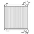 FORD F600 (1999-DOWN) RADIATOR ASSEMBLY thumbnail 1