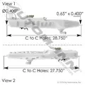 FORD F700 Radiator Overflow Bottle  Surge Tank thumbnail 1