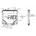 FREIGHTLINER 114SD RADIATOR ASSEMBLY thumbnail 3
