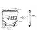 FREIGHTLINER 114SD RADIATOR ASSEMBLY thumbnail 3