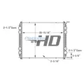 FREIGHTLINER ARGOSY RADIATOR ASSEMBLY thumbnail 3